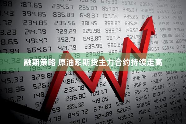 融期策略 原油系期货主力合约持续走高